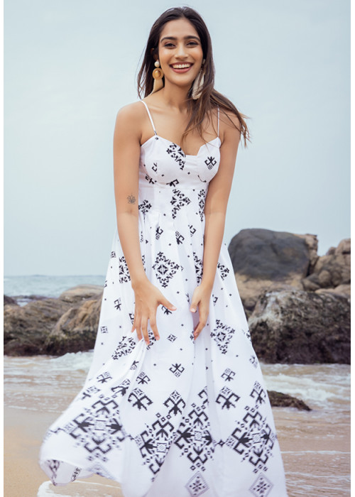 SARENDA WHITE DRESS